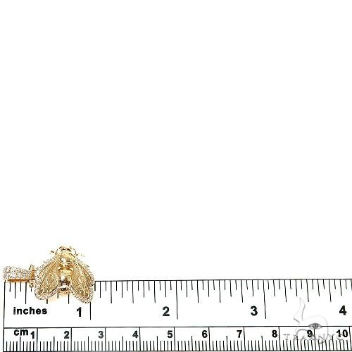14K Gold Custom Made Bee Pendant, photo 6 of 6
