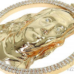 Custom Made Benjamin Franklin Diamond Pendant 66012 - Image 4