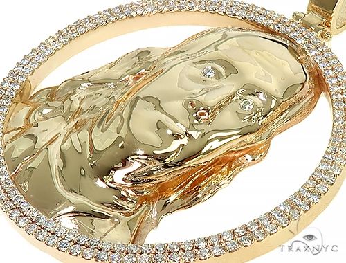 Custom Made Benjamin Franklin Diamond Pendant 66012 - Image 4