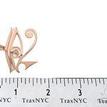 Custom Made Bezel Diamond Eye of Horus Pendant Egyptian Evil Eye 65130 - Image 7