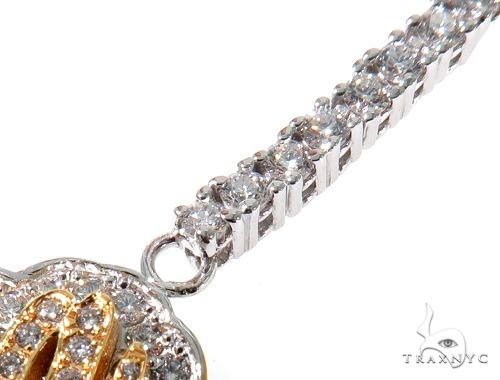 Custom Made BlacChyna Diamond Necklace 64217 - Image 6