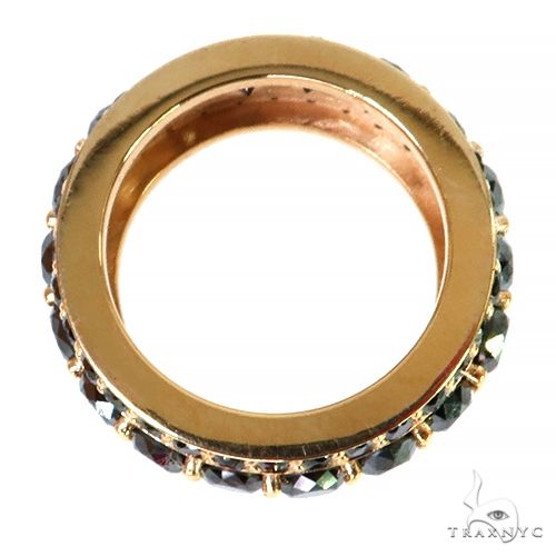 14K Gold Custom Made Black Diamond Ring, photo 3 of 5