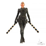 Custom Made Black Widow Diamond Pendant 67974 - Image 2