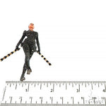 Custom Made Black Widow Diamond Pendant 67974 - Image 5