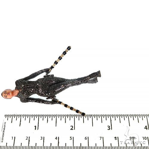 Custom Made Black Widow Diamond Pendant 67974 - Image 6