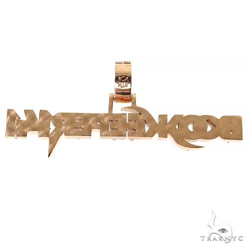 Custom Made 'Book Keeper' Logo Diamond Pendant 68716 - Image 4