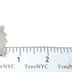 Custom Made Broken Heart Diamond Pendant 65655 - Image 12