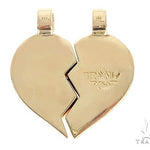 Custom Made Broken Heart Diamond Pendant 65655 - Image 4