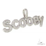 Custom Made Bubble Style 'Scooby' Diamond Pendant 66694 - Image 2