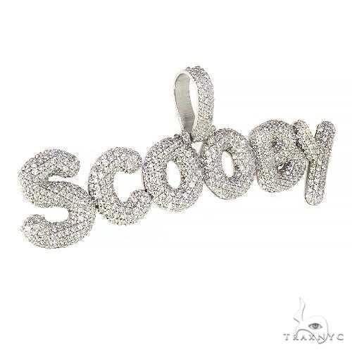 Custom Made Bubble Style 'Scooby' Diamond Pendant 66694 - Image 2
