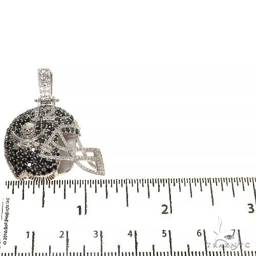 Custom Made Buccaneers Helmet Diamond Pendant 68019 - Image 5