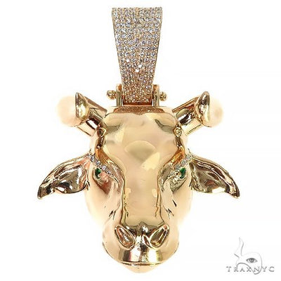 Custom Made Bull Pendant 67348 - Image 1
