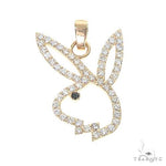 Custom Made Bunny Diamond Pendant 67346 - Image 1