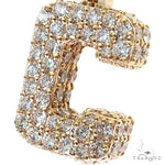 Custom Made 'C' Initial Pendant 69831 - Image 3