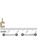 Custom Made 'C' Initial Pendant 69831 - Image 5