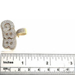 Custom Made 'CBB' Diamond Pendant 66705 - Image 5