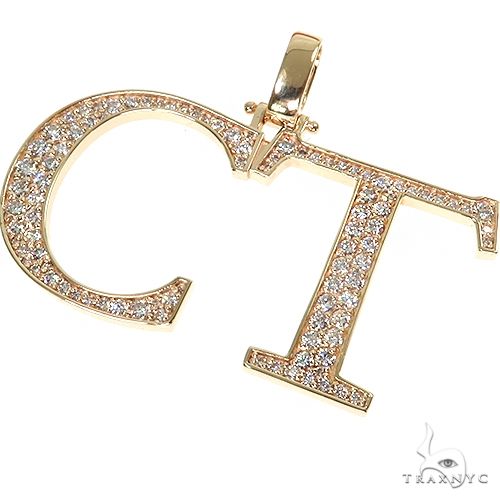 Custom Made CT Diamond Pendant 67567 - Image 3