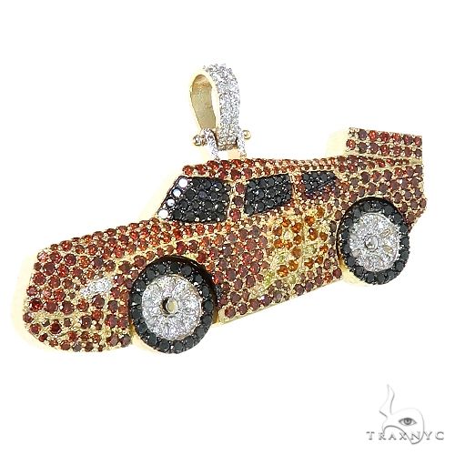 Custom Made Car Diamond Pendant 66825 - Image 2