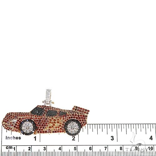 Custom Made Car Diamond Pendant 66825 - Image 5