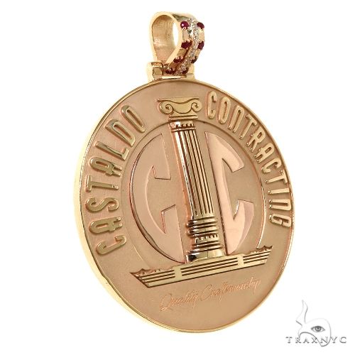 Custom Made Castaldo Contracting Pendant 67498 - Image 2
