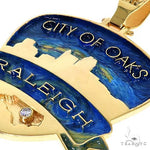 Custom Made City of Oaks Raleigh Pendant 67508 - Image 3