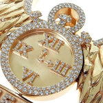 Custom Made Time Fly Diamond Pendant 67607 - Image 4