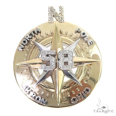 Custom Made Compass Pendant 66833 - Image 1
