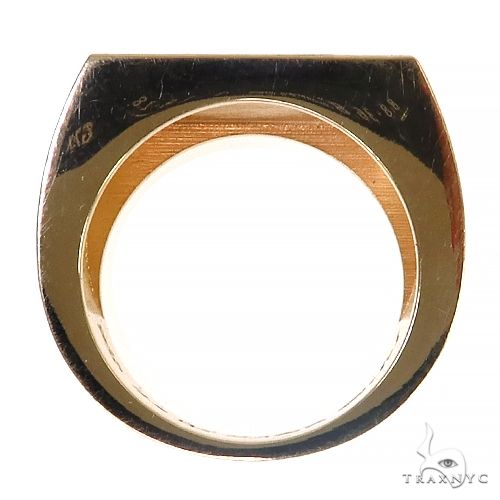 14K Gold Custom Made Cross Ring, photo 5 of 7