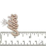 Custom Made Crown Name Diamond Pendant 67250 - Image 6