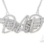 Custom Made DAD Pendant With Angel Wings 65653 - Image 1