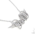 Custom Made DAD Pendant With Angel Wings 65653 - Image 2