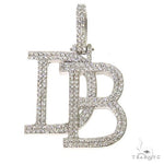 Custom Made 'DB' Diamond Pendant 67604 - Image 1