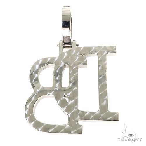 Custom Made 'DB' Diamond Pendant 67604 - Image 4