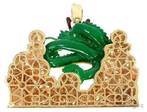 Custom Made DBZ Dragon Shenron w/ The 7 DragonBall Stars Pendant 66358 - Image 3