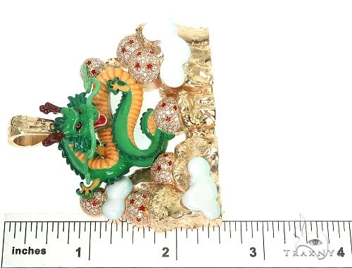 Custom Made DBZ Dragon Shenron w/ The 7 DragonBall Stars Pendant 66358 - Image 8