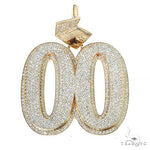 Custom Made Diamond '00' Pendant 67193 - Image 1