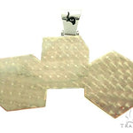 Custom Made Diamond 3 Blocks 730 Pendant 65784 - Image 3