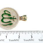 Custom Made Diamond Allah Islam Pendant 65486 - Image 8