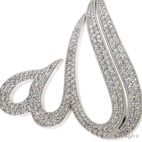 Custom Made Diamond Allah Pendant 68778 - Image 3