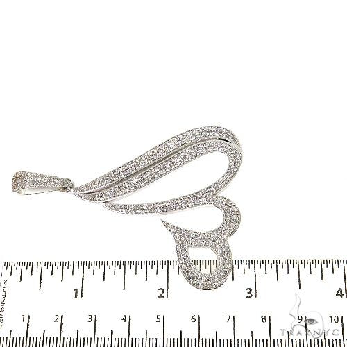 Custom Made Diamond Allah Pendant 68778 - Image 6