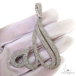 Custom Made Diamond Allah Pendant 68778 - Image 7