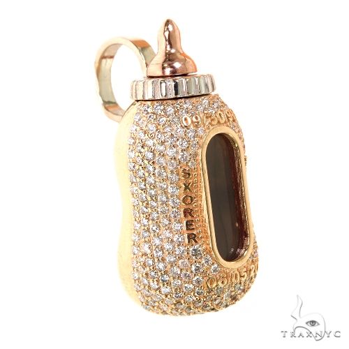 Custom Made Diamond Baby Bottle 67559 - Image 2