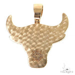 Custom Made Diamond Bull Pendant 68668 - Image 4