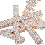 Custom Made Diamond 'EY&2' Pendant 67182 - Image 3