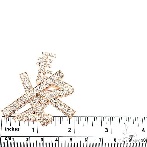 Custom Made Diamond 'EY&2' Pendant 67182 - Image 5