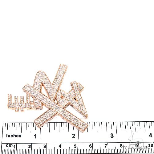 Custom Made Diamond 'EY&2' Pendant 67182 - Image 6