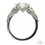 Custom Made Skull Diamond Engagement Ring 68536 - Image 5