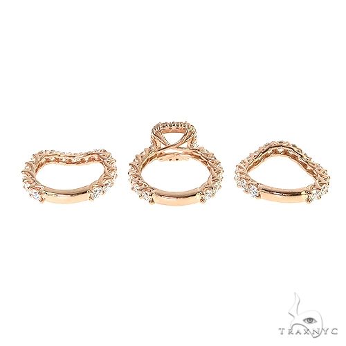 Custom Made Diamond Engagement Ring Set 67171 - Image 6