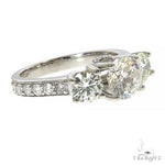 Custom Made Diamond Engagment Ring 67469 - Image 2