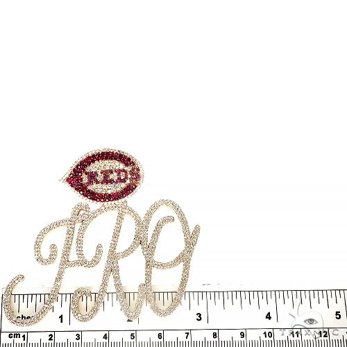 Custom Made Diamond 'FRO' Pendant 66971 - Image 5